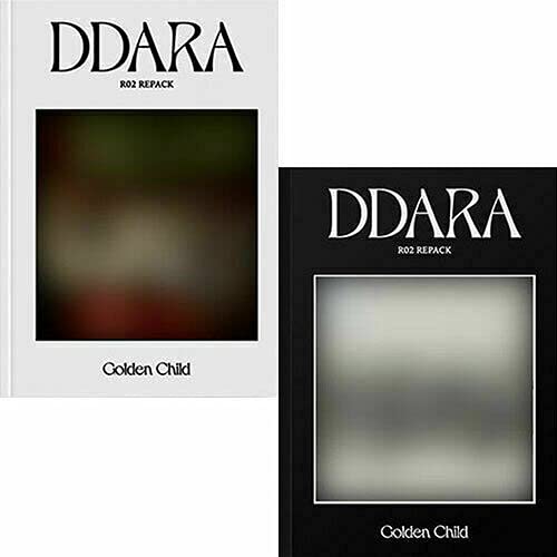 GOLDEN CHILD DDARA 2nd Repackage Album [A/B Version] - Random CD, Folded Poster, 76p Photo Book, 2 Photo Cards, Film Photo, Special Card & Pre-Order Bonus - Perfect for K-Pop Collectors & Fans