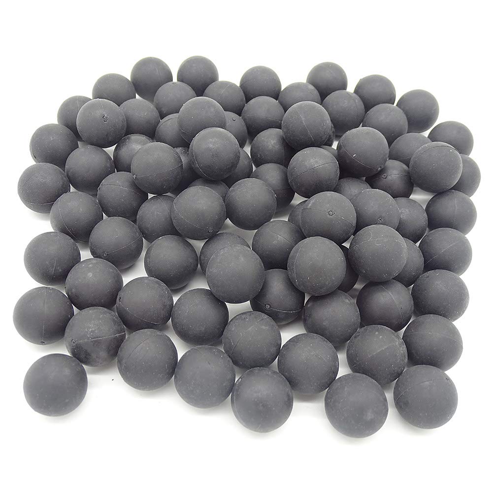 Reusable 0.68 Caliber Paintballs - 100 Pack Eco-Friendly Rubber Training Balls for Paintball Guns | Perfect for Target Practice, Team Drills & Outdoor Shooting Games