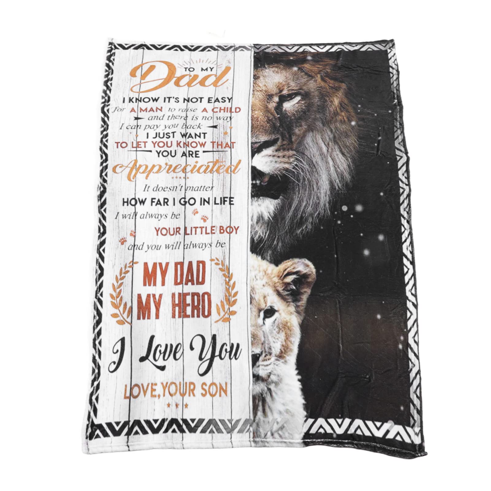 CHICIRIS Personalized Polyester Sofa Throw Blanket - 59x39 Inches, Soft Air Conditioner & Dad Blanket for Father's Day Gift, Cozy Living Room Bedroom Office Decor (150x100cm)
