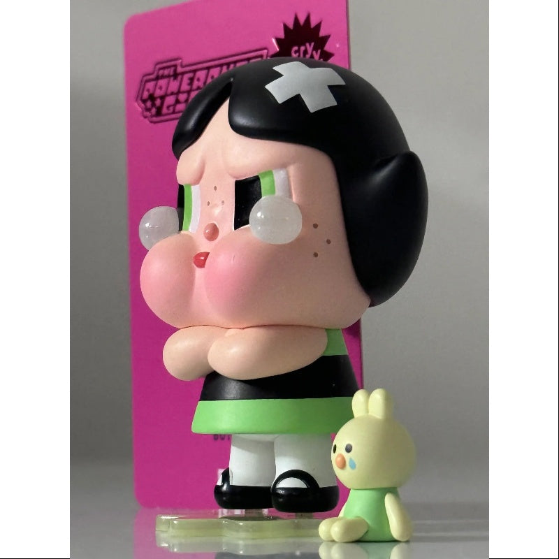 Powerpuff Girls Buttercup Action Figure - Crybaby Series Collectible Toy for Kids & Fans | Perfect for Display, Play & Gifting
