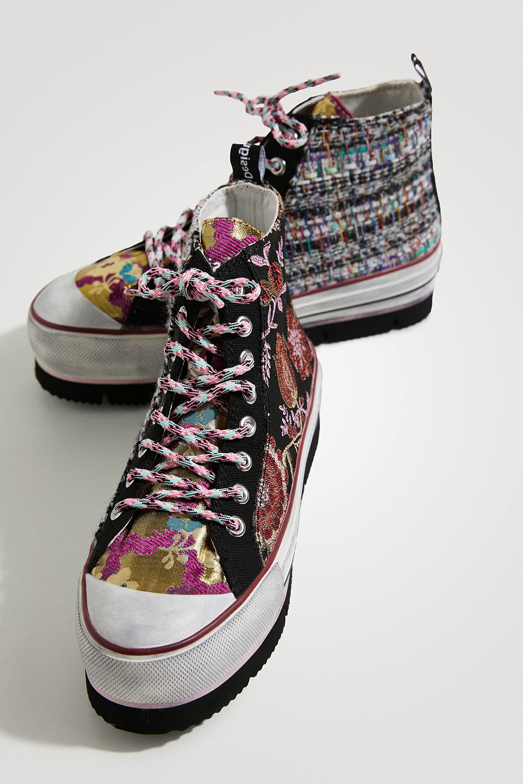 Desigual Women's Fashion Sneakers - Comfortable Casual Walking Shoes for Women | Perfect for Gym, Workout, Running & Everyday Wear