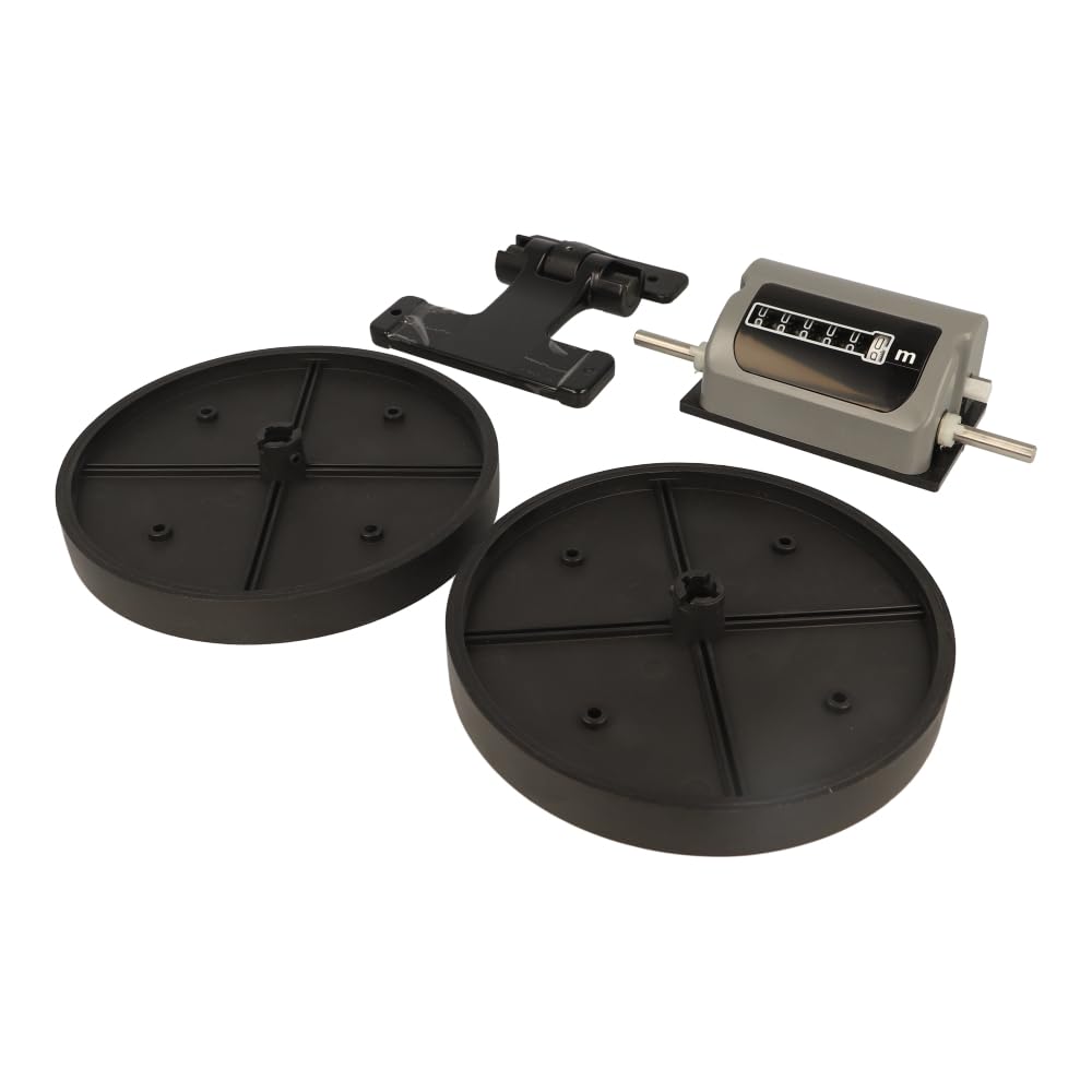 TRUMETER 2300 TOP Going Measuring System with Counter - Includes 2 X 1/2M Wheels & Hinged Bracket (Models: 2300-11MTG, 2300-11MCG, 2300-TG) - Perfect for Road Construction, Surveying, and Distance Measurement Projects
