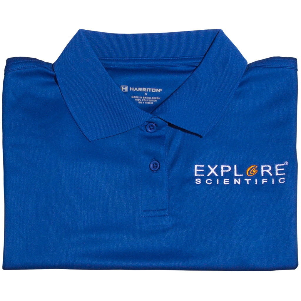 Polytech Polo Shirt for Men - Moisture Wicking & Breathable Golf Shirt - Casual & Athletic Performance Wear - Perfect for Golf, Tennis, and Everyday Comfort