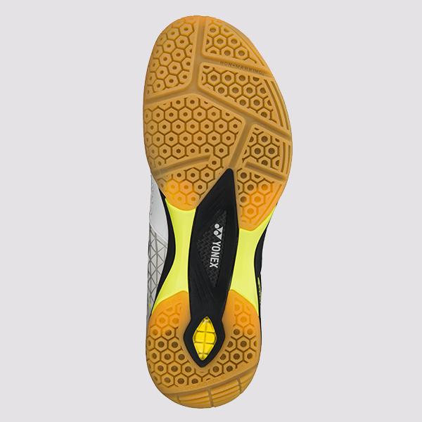 Yonex Power Cushion Eclipsion X White Black Unisex Badminton Shoes - Lightweight Comfort for Indoor Court Sports & Training