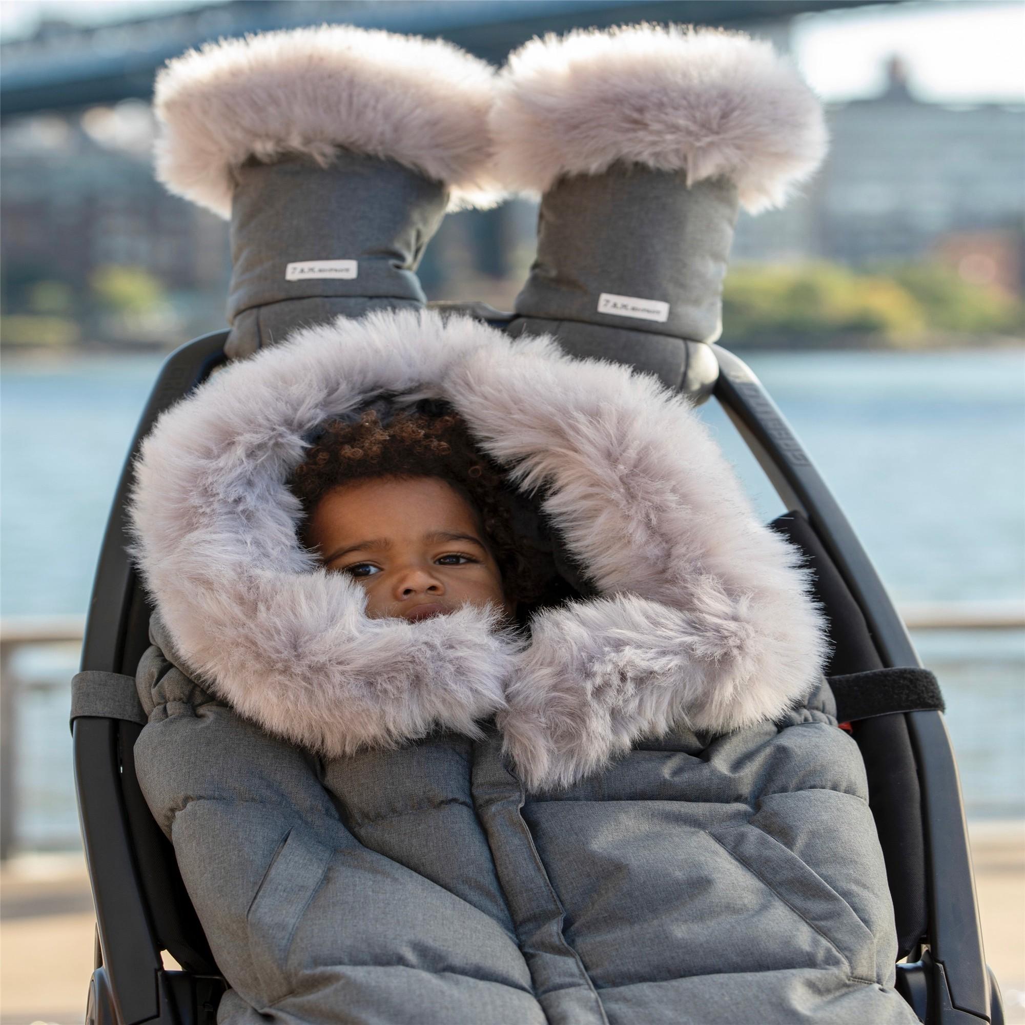 7AM Enfant Evolution 212 Tundra Baby Blanket - Soft & Warm for Strollers, Car Seats & Cribs - Perfect for Outdoor Adventures & Cozy Naps