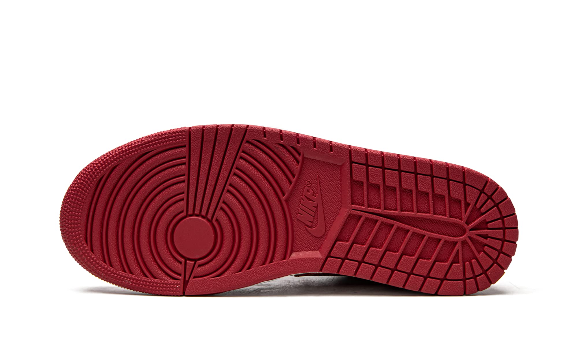 Jordan Men's 1 Low Sneakers 553558-607 Cardinal Red - Size 7.5 | Basketball Shoes for Men, Casual Streetwear & Gym Training