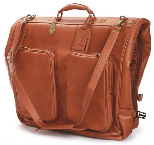 Claire Chase Premium Travel Garment Bag for Suits & Dresses - Waterproof Saddle Design - One Size Fits All - Perfect for Business Trips, Weddings & Formal Events
