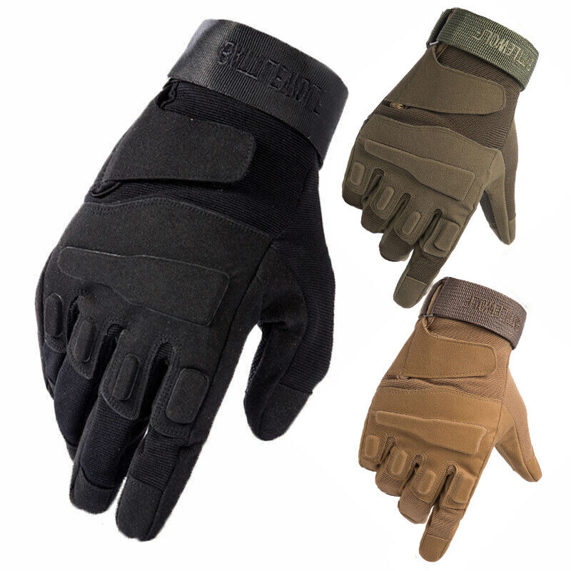 Tactical Gloves for Men & Women - Durable Outdoor Gloves for Cycling, Motorcycle Riding, Hiking, Camping & Military Training - Perfect for Adventure Sports & Extreme Weather Protection