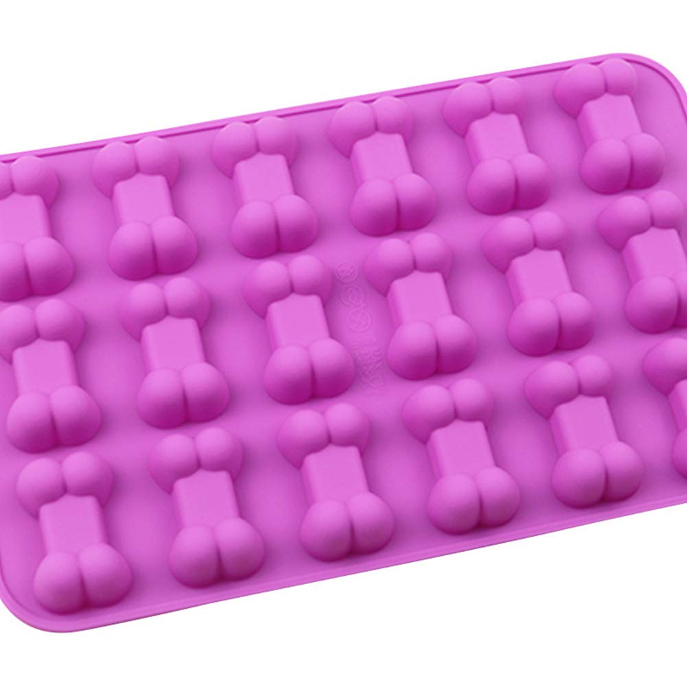 OREN 2-Piece Puppy Dog Paw & Bone Silicone Mold Set - Non-Stick Baking Molds for Dog Treats, Ice Cubes, Biscuits, Candies - Perfect for DIY Pet Snacks & Party Desserts