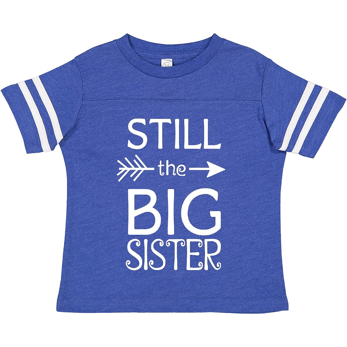 Inktastic Still The Big Sister Toddler T-Shirt - Cute Sibling Matching Outfit for Toddler Girls - Perfect for Family Photos & Special Occasions