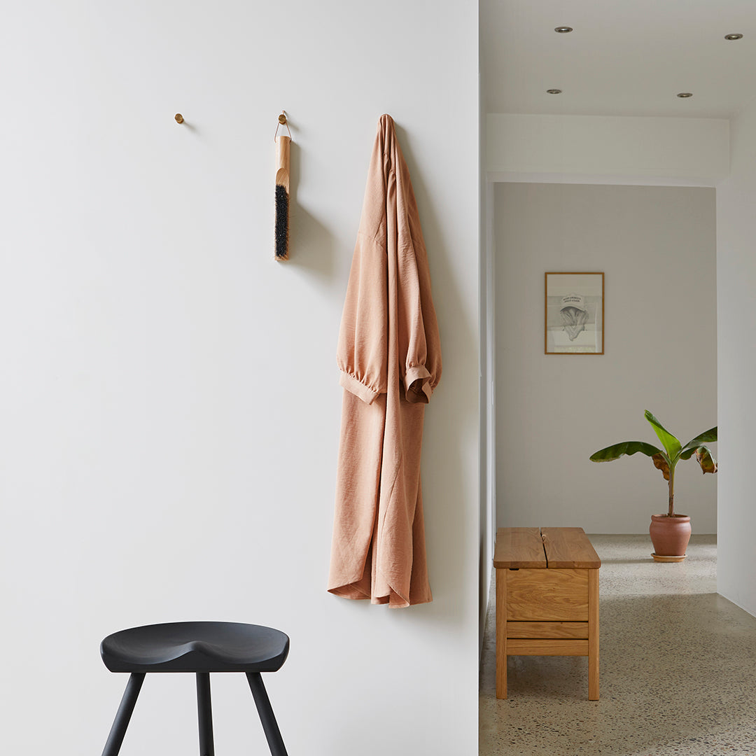 Angle Brass Hook - Heavy Duty Wall Hooks for Hanging Plants, Coats & Decor | Rust-Resistant Brass Hooks for Home, Kitchen & Garden Organization