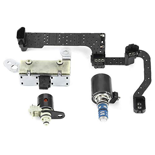 4Pcs Solenoid Valve Kit OE 4R70W for Ford E150 E250 E350 2005-2007 V6 4.2L 4 Spd RWD - Transmission Repair & Replacement Parts - Perfect for DIY Mechanics & Auto Shops
