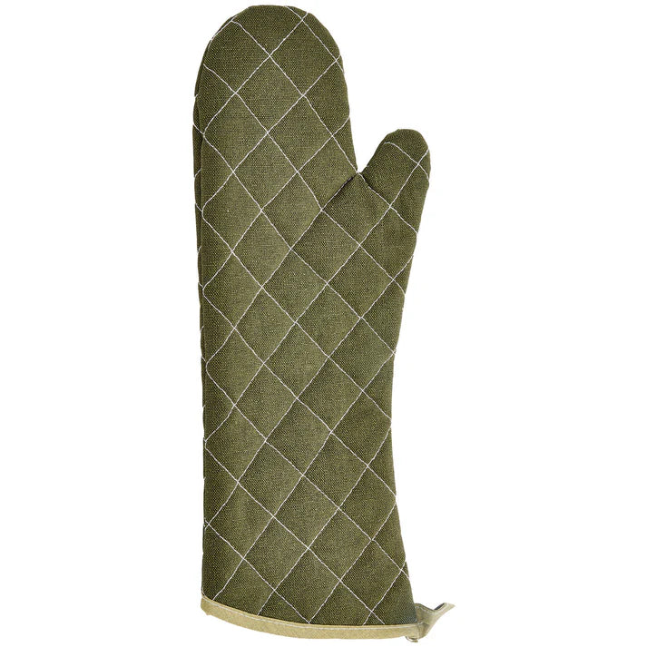 Winco 17 Flame Retardant Oven Mitt - Heat Resistant Kitchen Glove for Baking, Grilling & Cooking - Perfect for BBQ, Oven & Stovetop Use