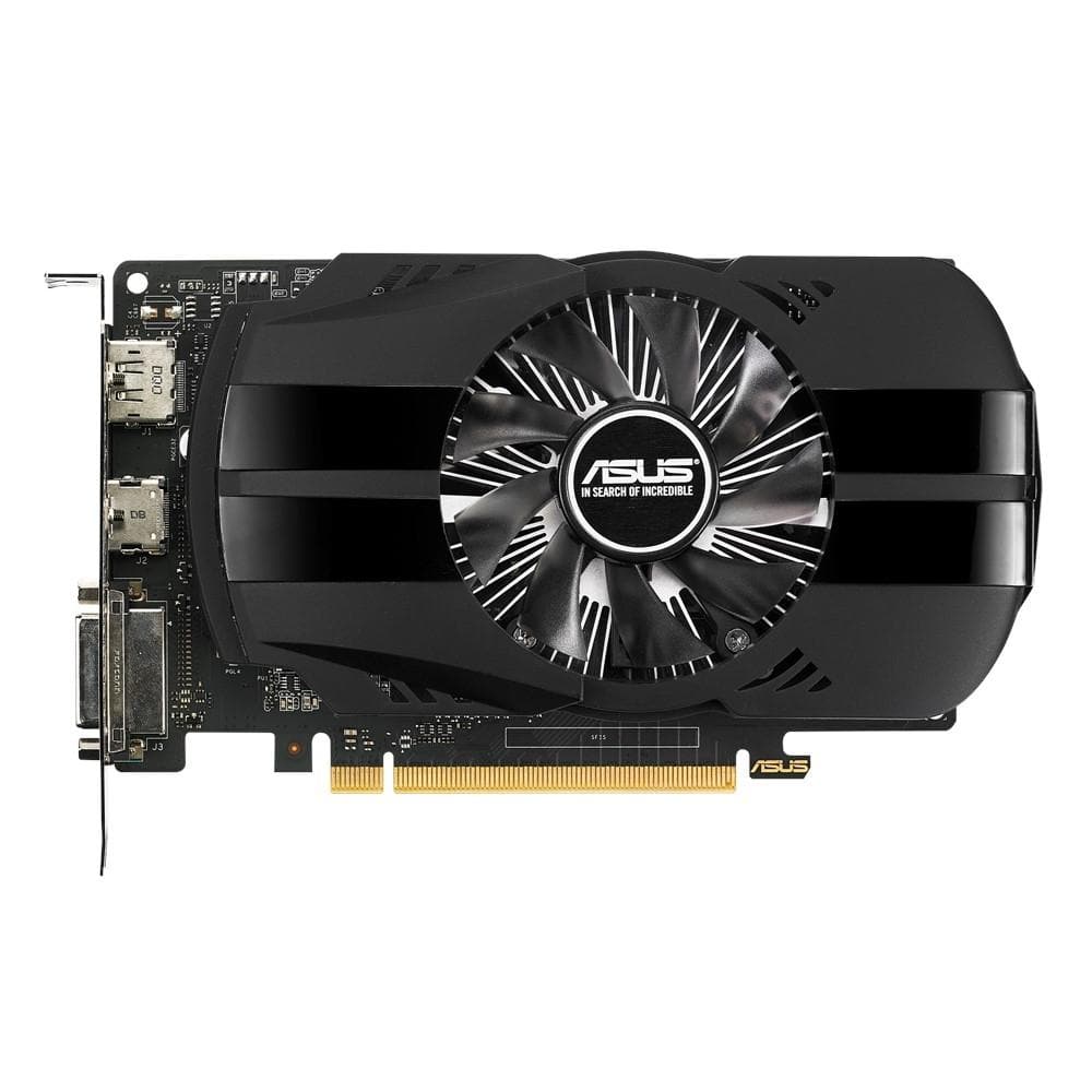 ASUS PHOENIX GeForce GTX 1050 2GB GDDR5 Gaming Graphics Card - 3 Year Warranty | Perfect for 1080p Gaming, Esports & Home Theater PC Builds