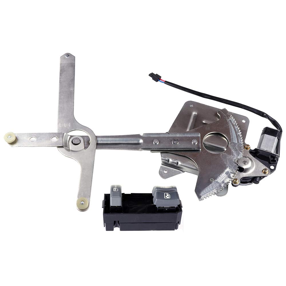Power Window Regulator with Motor - Front Right Passenger Side Window Switch Replacement for 2005-2015 Nissan Frontier - Easy DIY Installation for Smooth Window Operation