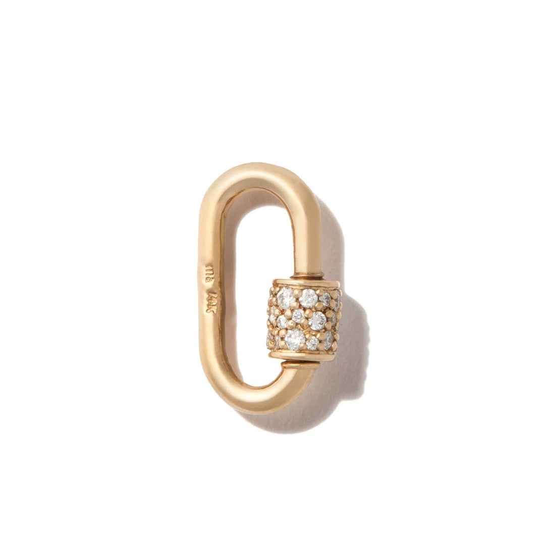 14K Yellow Gold Diamond Baby Lock Necklace for Women - Elegant Jewelry Gift for Birthday, Anniversary & Special Occasions