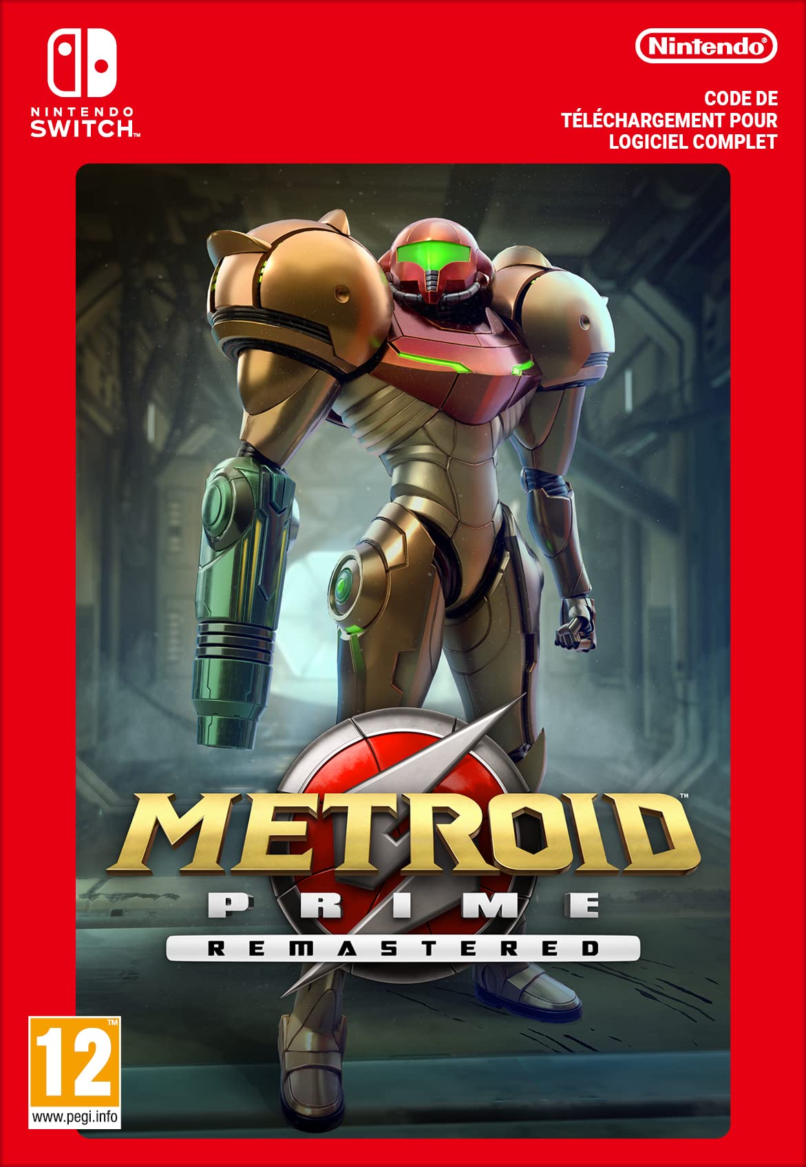 Metroid Prime Remastered Standard Edition - Nintendo Switch Digital Download Code | Action-Adventure Game for Sci-Fi Fans - Perfect for Home Gaming & On-The-Go Play