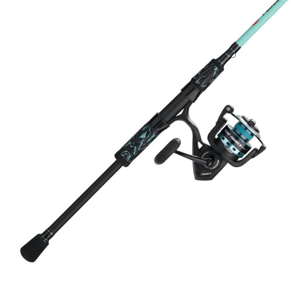 Penn Pursuit IV LE Spinning Combos - Lightweight Saltwater Fishing Rod and Reel Combo for Surf, Pier & Boat Fishing | Durable Graphite Construction | Smooth Ball Bearing System | Perfect for Inshore & Offshore Anglers
