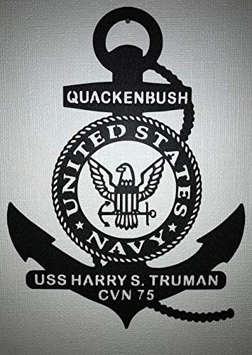 Vintage US Navy Anchor Metal Sign - Custom Wall Decor for Home, Office & Man Cave | Perfect for Patriotic & Nautical Themed Spaces