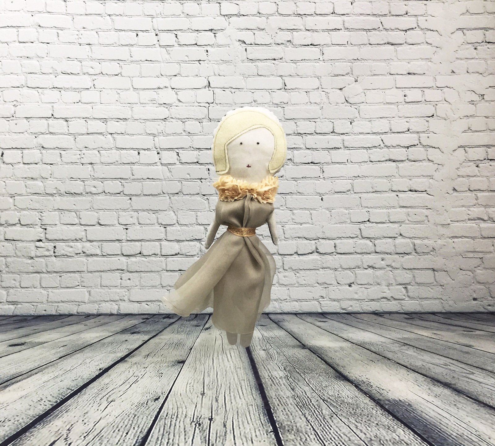 Nora - Handmade Fabric Doll with Accessories | Perfect for Kids' Playtime, Nursery Decor, and Gift Giving