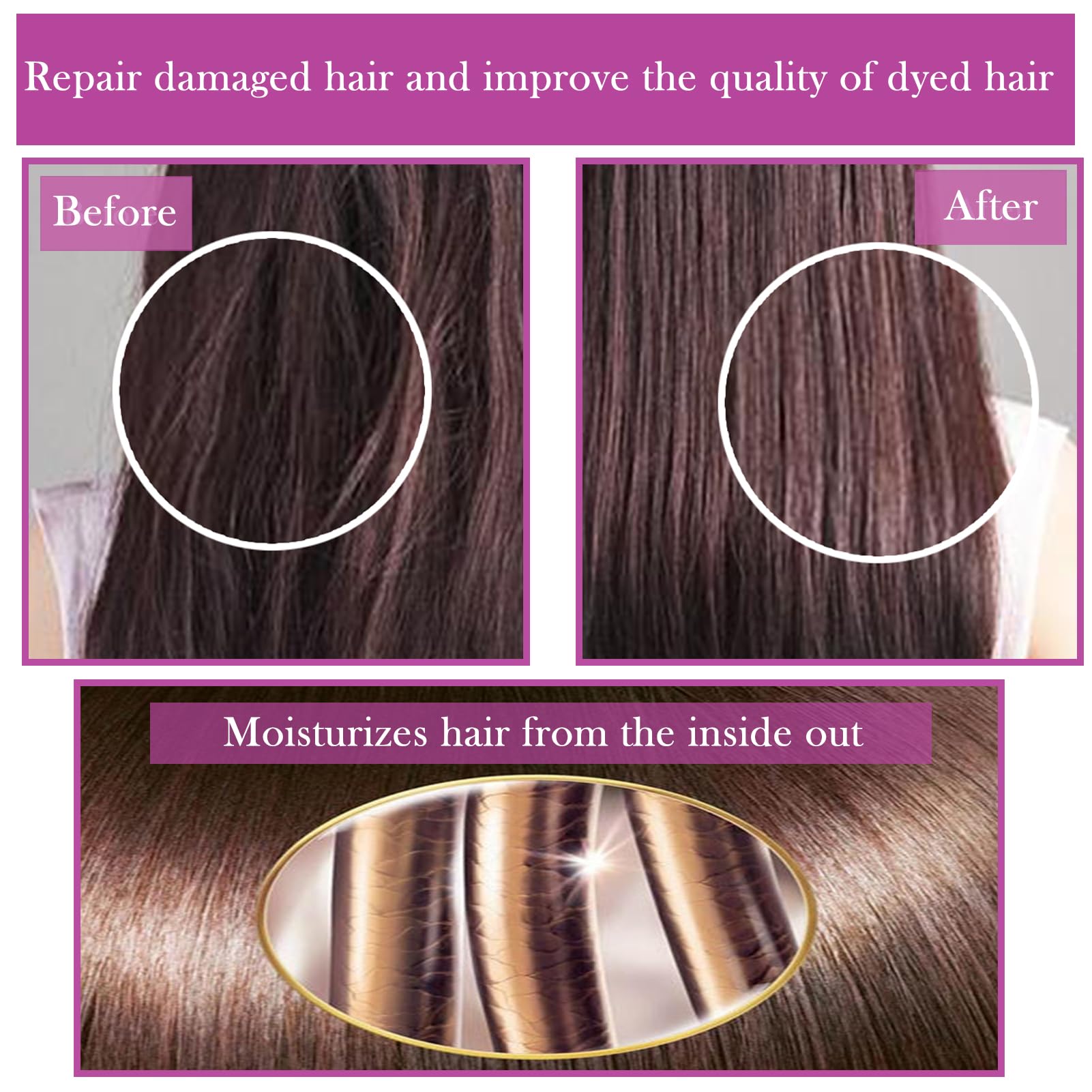 Smoostart Hair Steamer Cap - Portable 3-Temperature Hair Care Hat for Deep Conditioning, Hair Spa & Scalp Treatment | Perfect for Home Salon, Keratin Treatment & Damaged Hair Repair (Purple)