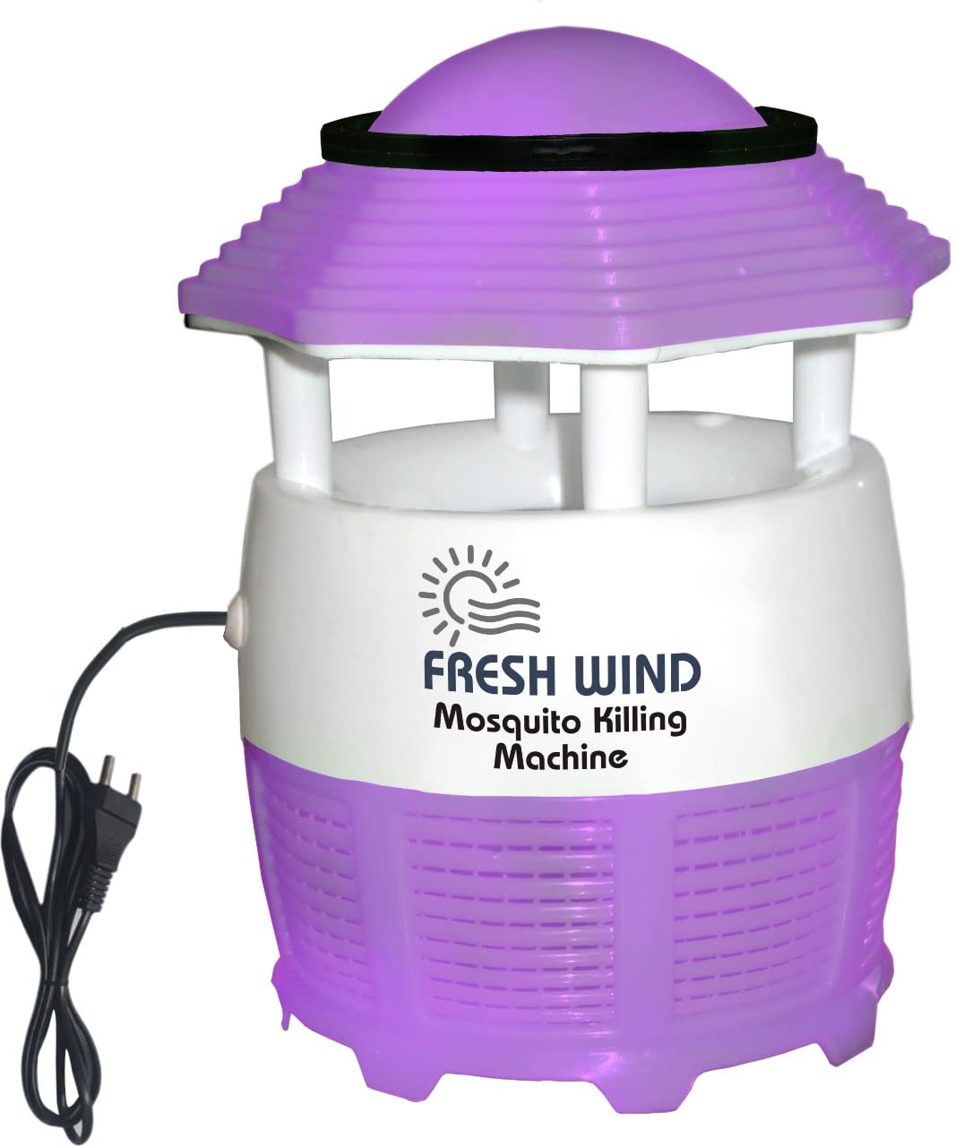 Freshwind Safeway UV LED Mosquito Trap - Eco-Friendly Electronic Insect Killer for Home & Outdoor Use | Multicolor Mosquito Zapper with Screen Protector | Perfect for Patio, Garden, Camping & Indoor Protection