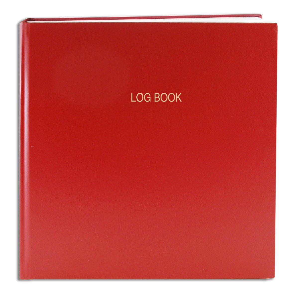 BookFactory Red 5 Column Log Book - 9