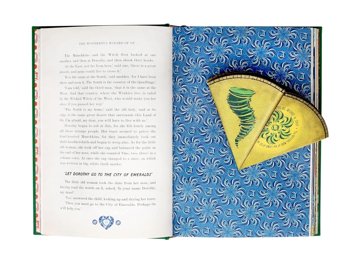 The Wonderful Wizard of Oz by L. Frank Baum - MinaLima Illustrated Collector's Edition | Classic Fantasy Book for Kids & Adults | Perfect for Gift-Giving & Home Library Collections