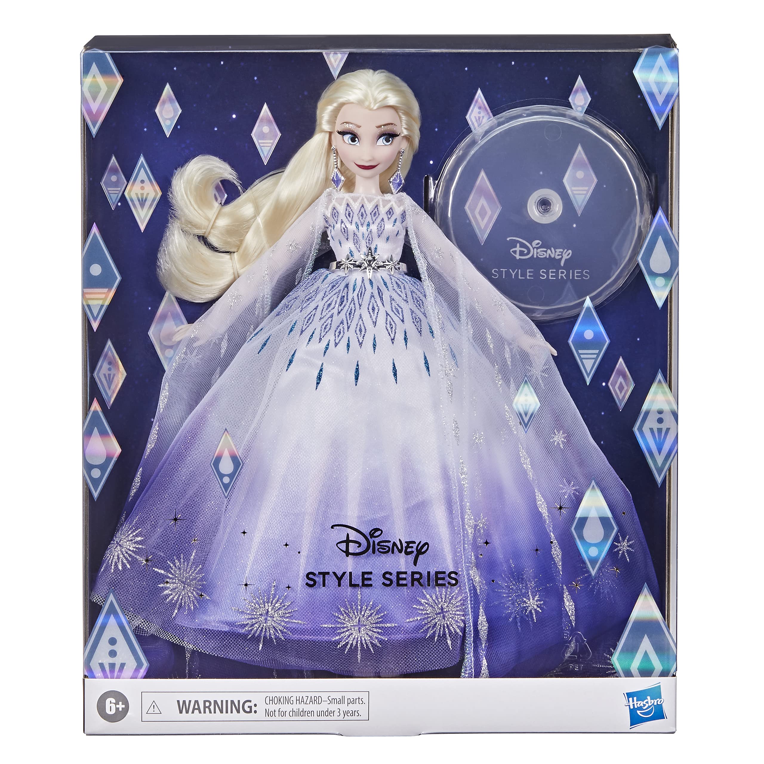 Disney Frozen Elsa Princess Doll - Holiday Edition with Fashion Accessories, Collector Toy Gift for Girls & Kids Age 6+ | Birthday, Christmas, Playtime & Display Decor