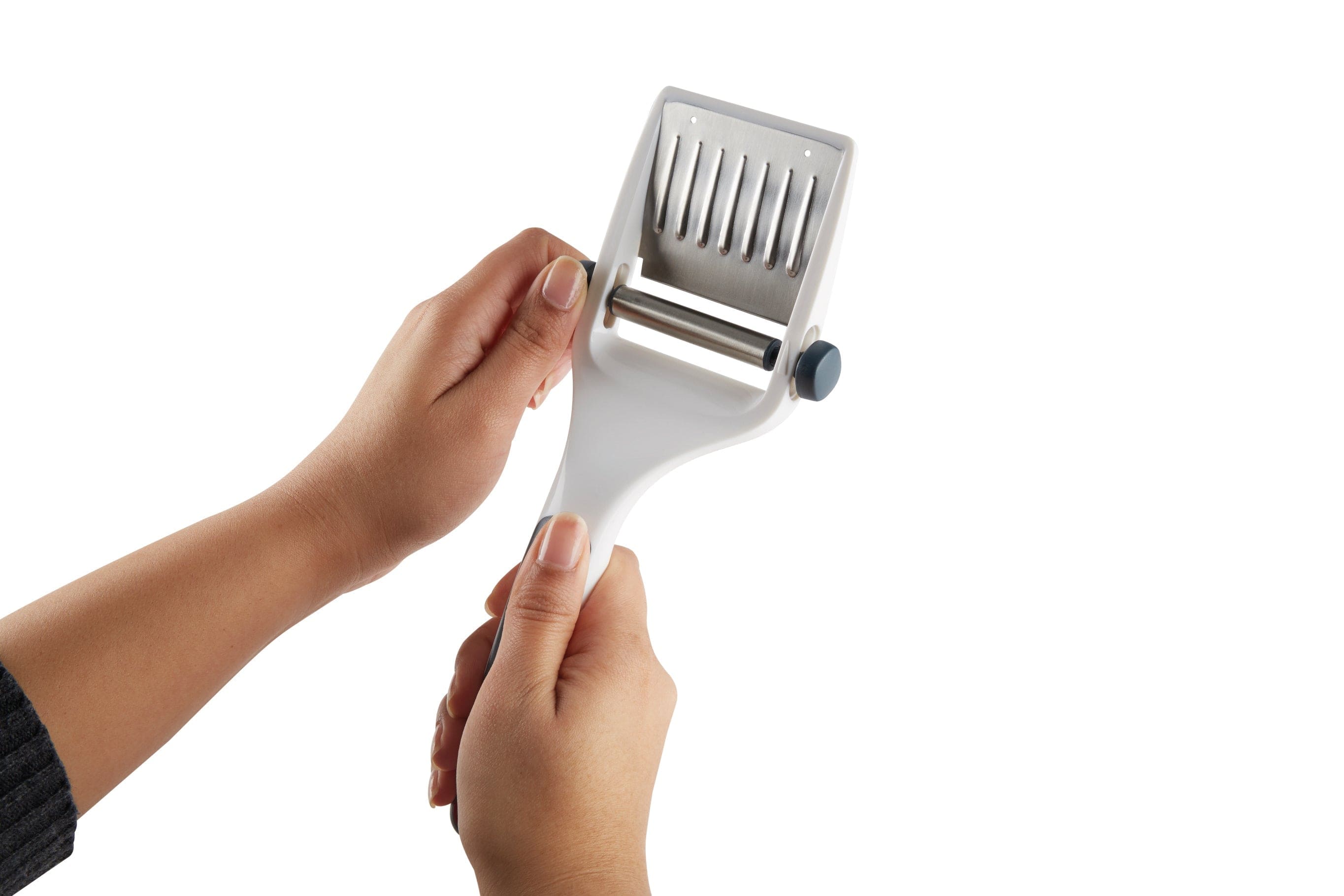 Zyliss Dial & Slice Cheese Slicer - Adjustable Cheese Cutter for Hard & Soft Cheeses - Perfect for Charcuterie Boards, Sandwiches & Home Cooking