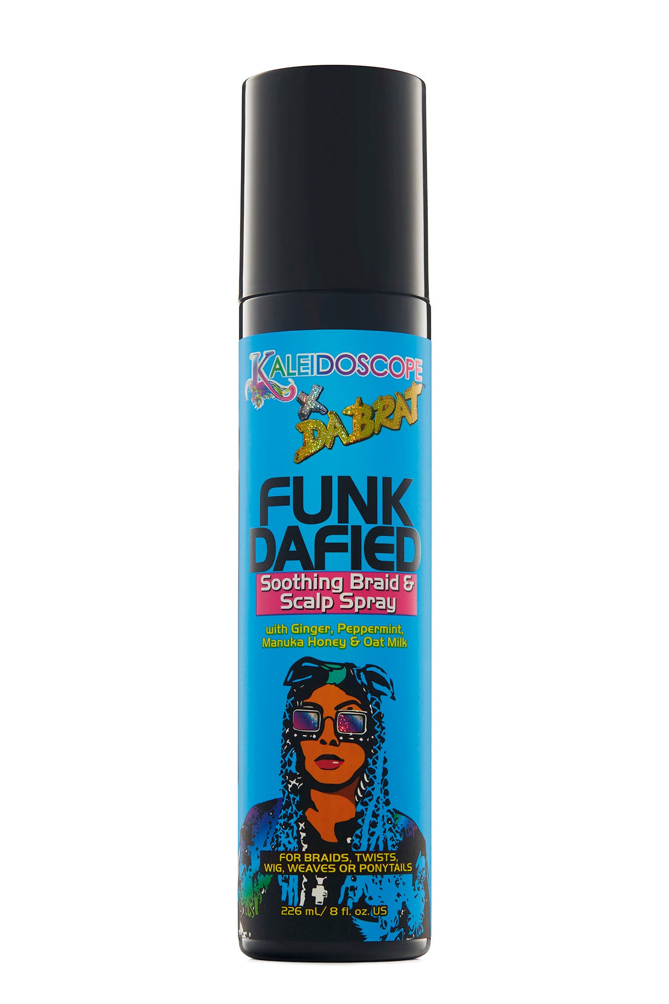 Da Brat Funk Dafied Soothing Braid & Scalp Spray 8oz - Moisturizing Hair Care for Natural Styles, Protective Braids & Scalp Relief | Perfect for Daily Use & Styling