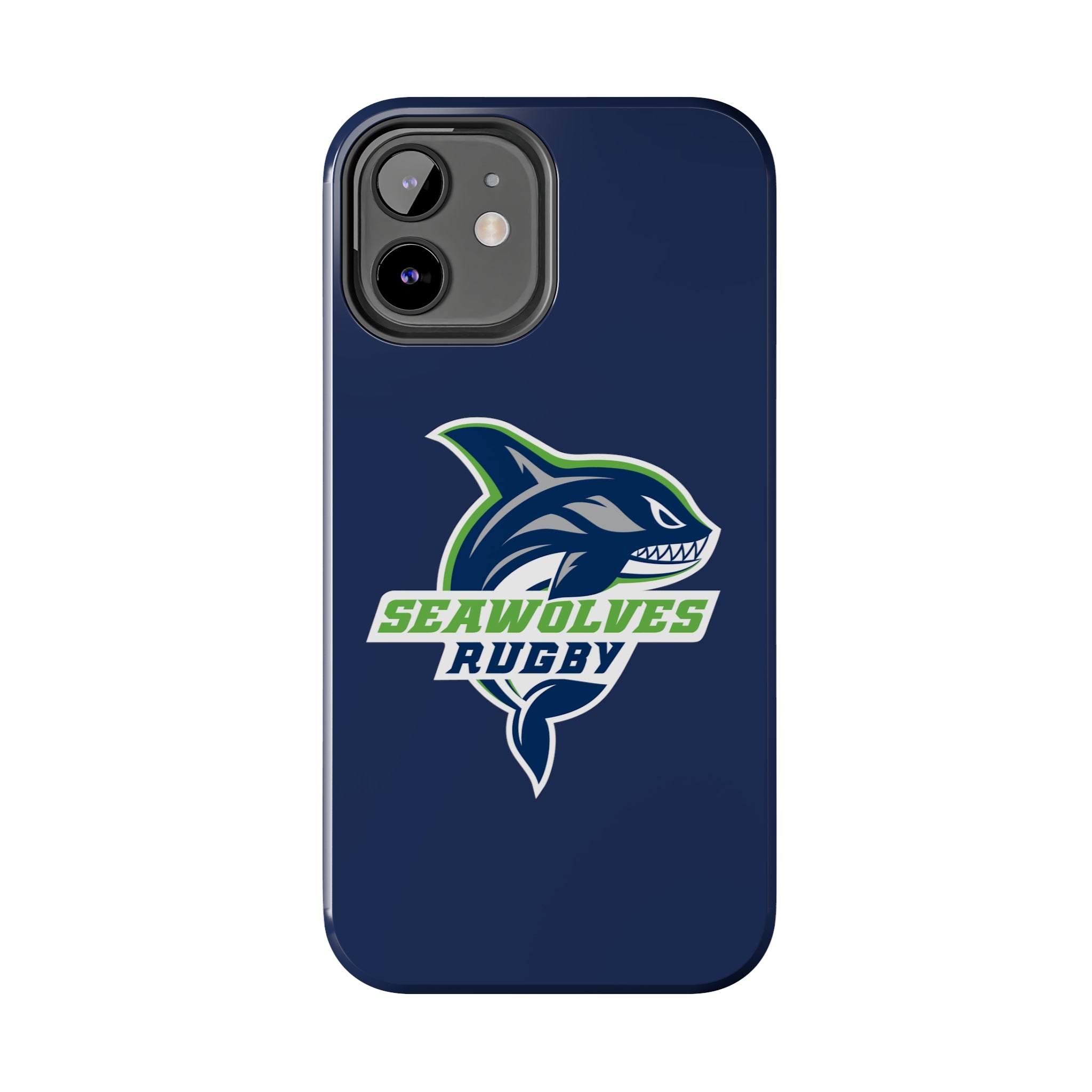 Seawolves Navy Rugged Phone Case - Shockproof & Durable Protection for iPhone & Samsung - Perfect for Outdoor Adventures, Work & Daily Use