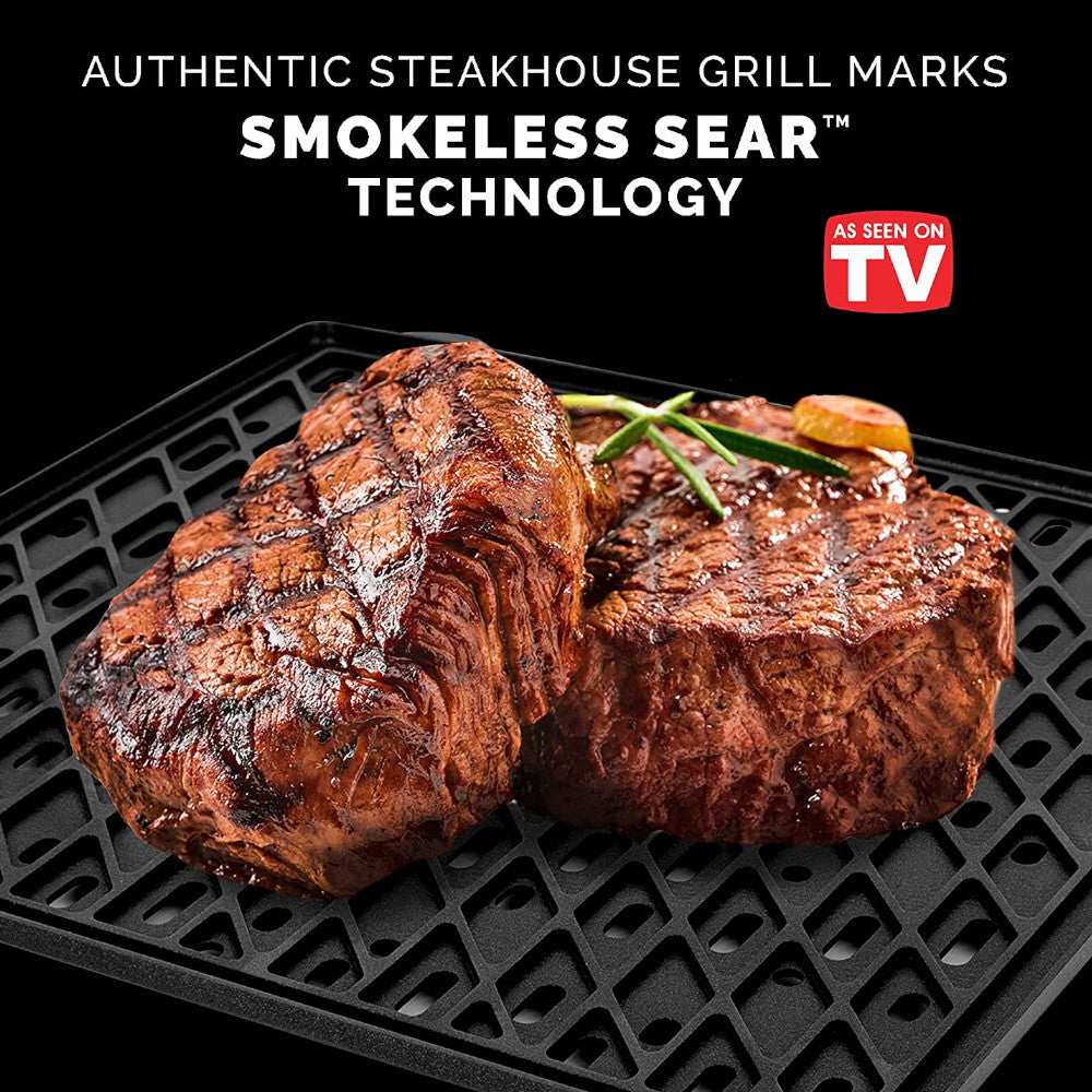 KALORIK MAXX Digital Air Fryer Oven Grill - 12-in-1 Countertop Convection Oven with Rotisserie & Dehydrator | Factory Certified Refurbished with 1-Year Warranty | Perfect for Healthy Cooking, Baking, Roasting & Meal Prep (Model AFO47631SS2)