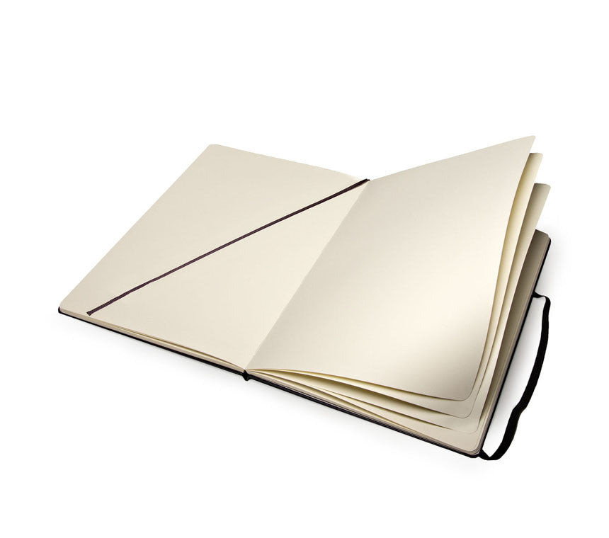 Moleskine Art Plus Folio Sketchbook - Hard Cover Sketch Pad for Artists, Drawing & Watercolor | Perfect for Travel, Studio & Classroom Use