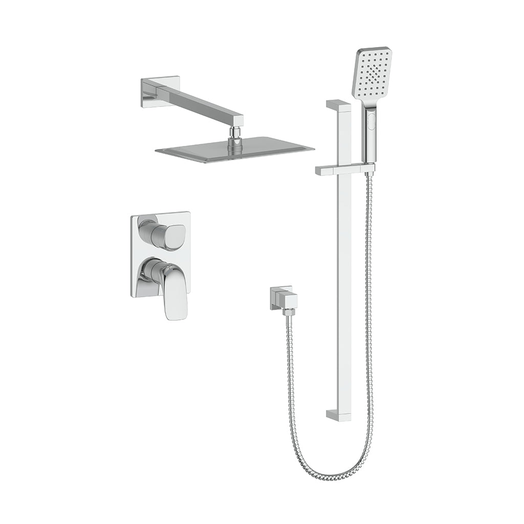 VOGT ANTAU 2-Way Pressure Balanced Shower Valve Kit with No Spout - Perfect for Modern Bathroom Renovations & Water-Saving Installations