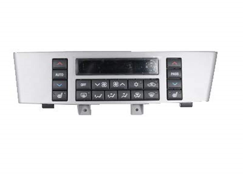 ACDelco GM Original Equipment 15887057 HVAC Control Panel with Rear Defogger Switch - Compatible with Select GM Vehicles, Perfect for Climate Control System Replacement & Winter Driving Safety