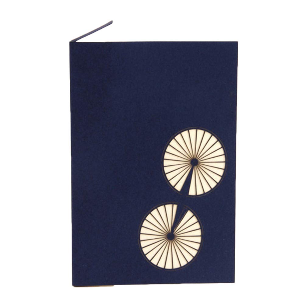 VALICLUD Handmade 3D Bicycle Blessing Greeting Cards - Unique Graduation Gift for Students, Teachers & Friends (Blue) | Perfect for Graduation Parties, Congratulations & Special Occasions