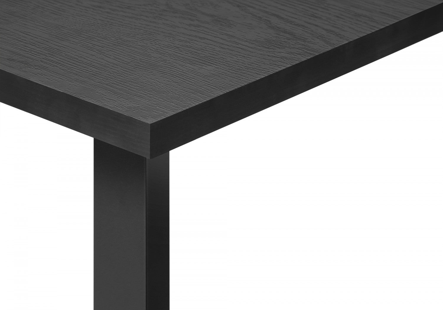 Arken Black Modern Office Desk - Sleek & Durable Computer Workstation for Home & Office Use | Perfect for Remote Work, Study & Gaming
