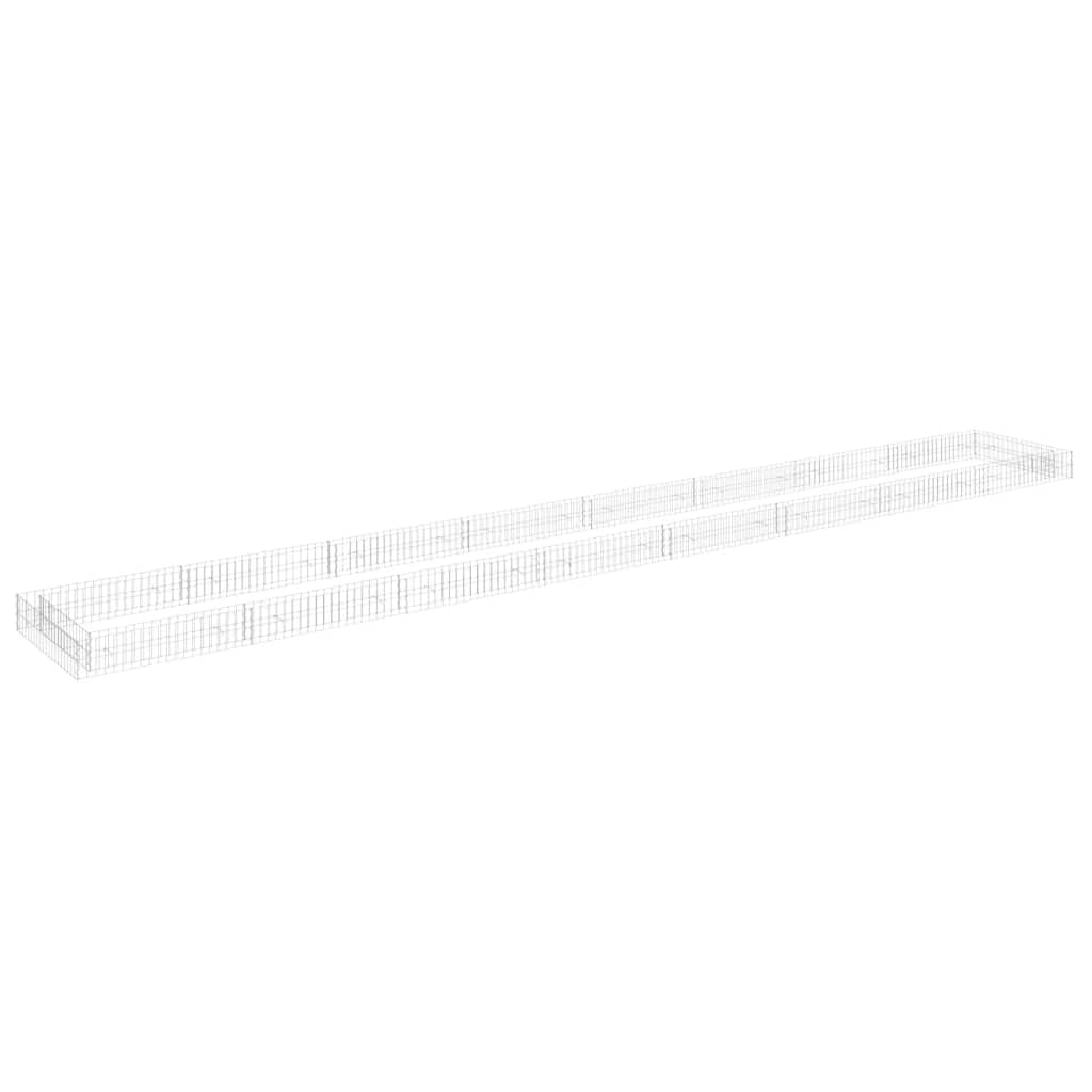 CHARMMA Galvanized Steel Gabion Raised Garden Bed - 315