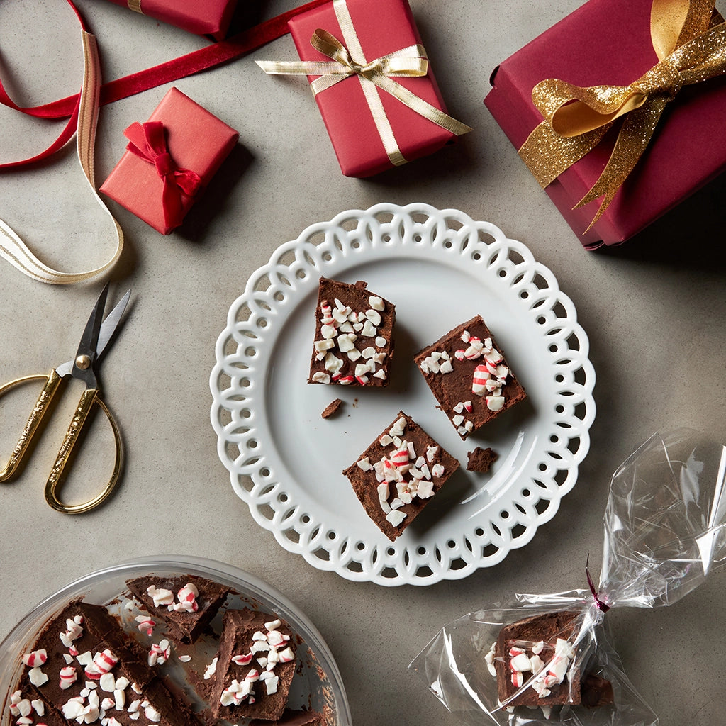 Delicious Homemade Peppermint Fudge - Rich Chocolate Mint Candy for Gifts, Holidays & Dessert Lovers | Perfect for Christmas Treats, Party Favors & Sweet Snacks