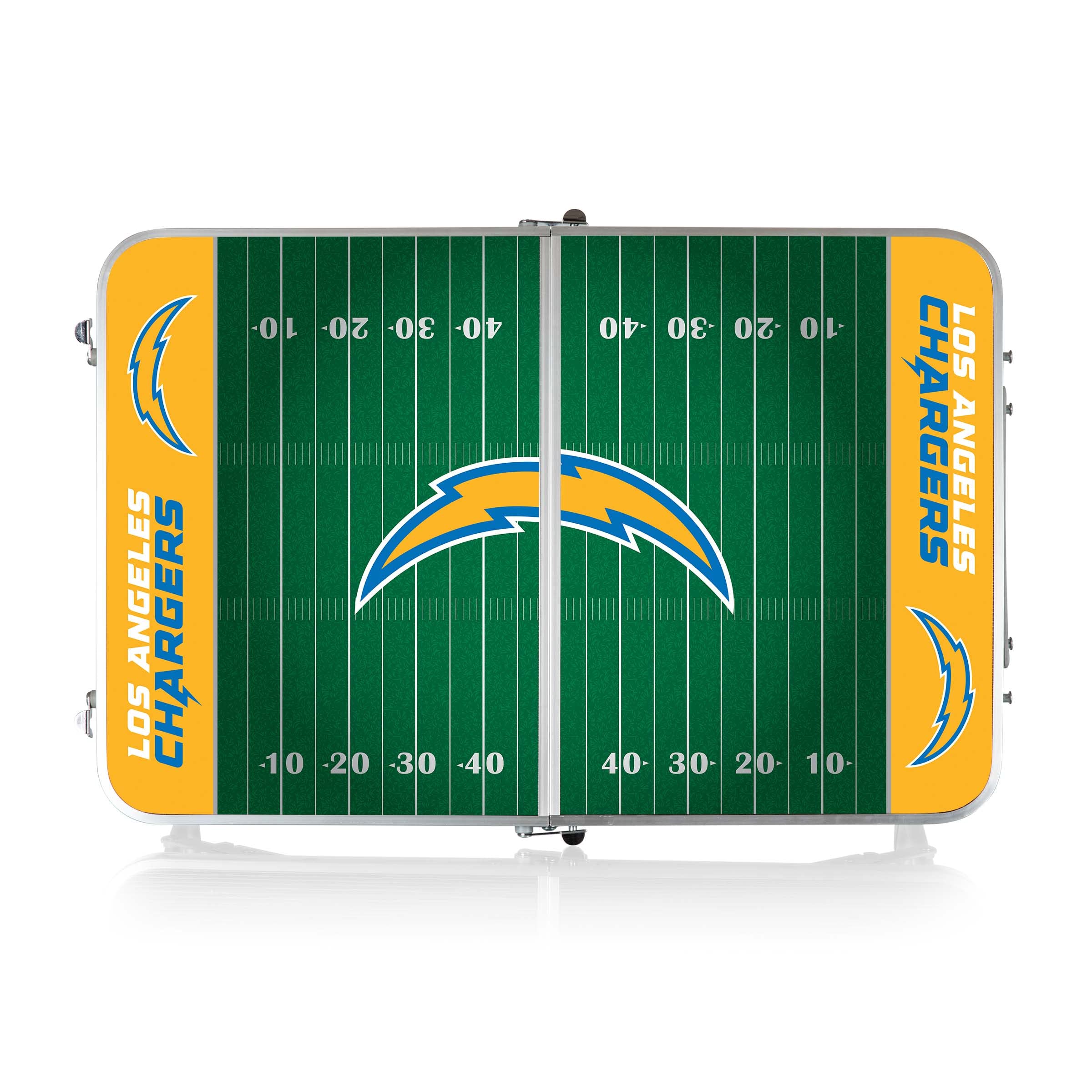 PICNIC TIME NFL Concert Mini Portable Folding Table - Small Lightweight Picnic Table for Outdoor Games, Tailgating & Camping | Perfect for Football Games, Beach Trips & Backyard BBQs