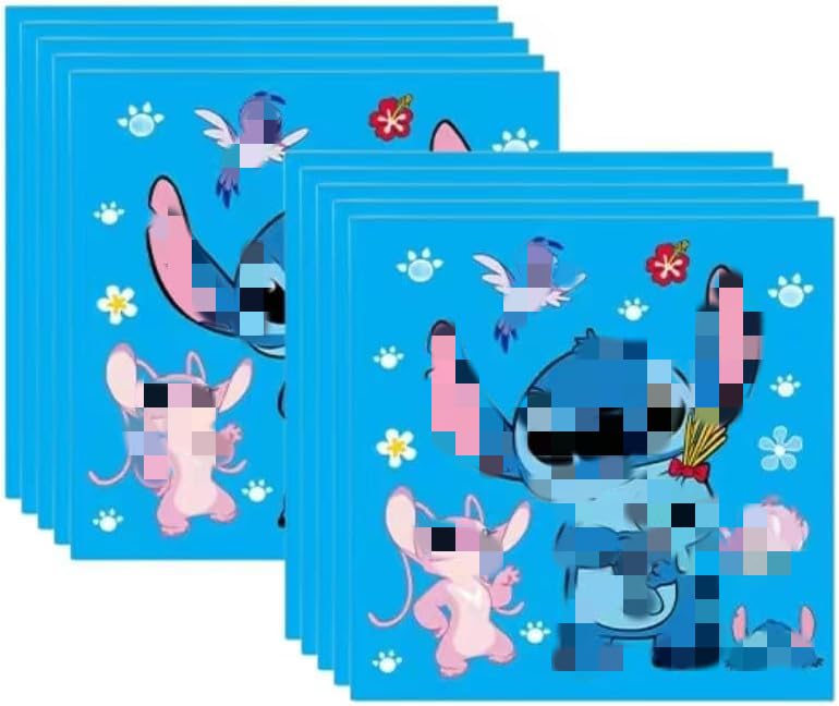 41-Piece Birthday Party Supplies Set - 20 Plates, 20 Napkins & 1 Tablecloth for Boys and Girls Birthday Decorations | Perfect for Kids Birthday Parties, Baby Showers & Family Celebrations