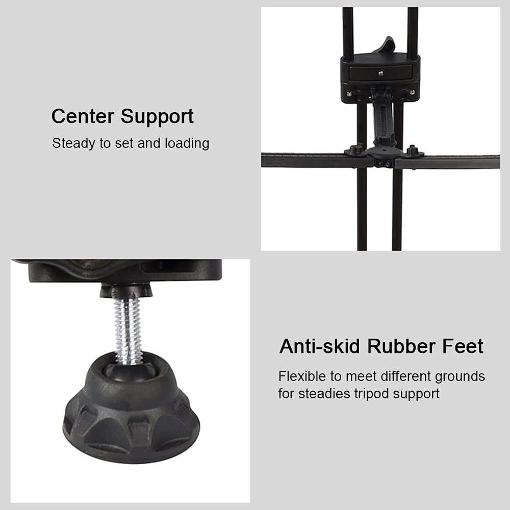 Professional Aluminum DSLR Camera Tripod Stand 1.8m/6ft - Heavy Duty 8KG Payload with Panoramic Hydraulic Damping Head - Universal 1/4 & 3/8 Screw Mount for DSLR/SLR Cameras - Perfect for Outdoor Photography, Travel Vlogging & Studio Shooting
