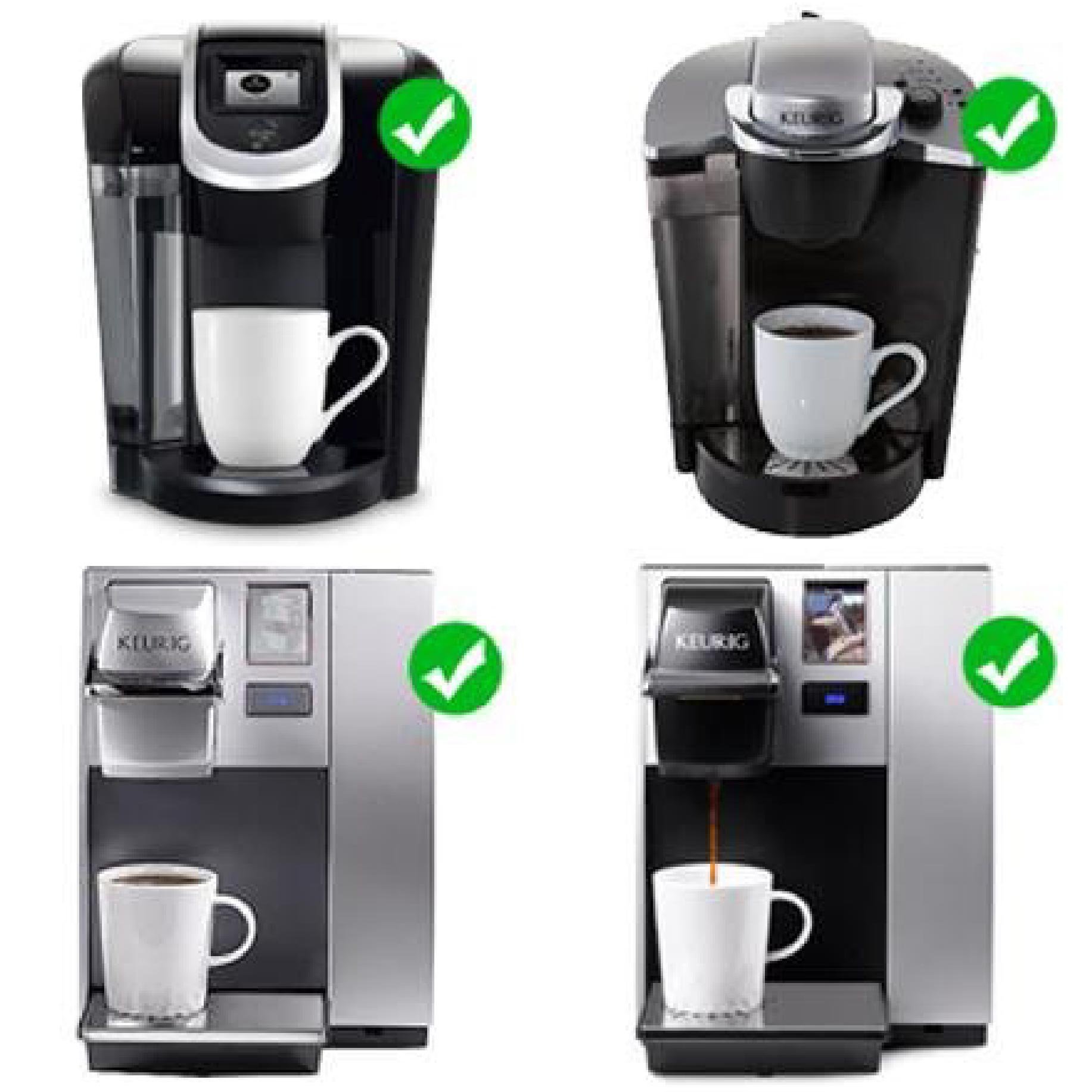Premium Activated Charcoal Water Filter Pods Replacement for Keurig Coffee Makers (Compatible with Keurig 2.0 & Older Models) - 12 Pack - Improve Coffee Taste & Remove Impurities for Fresh Brews Every Time