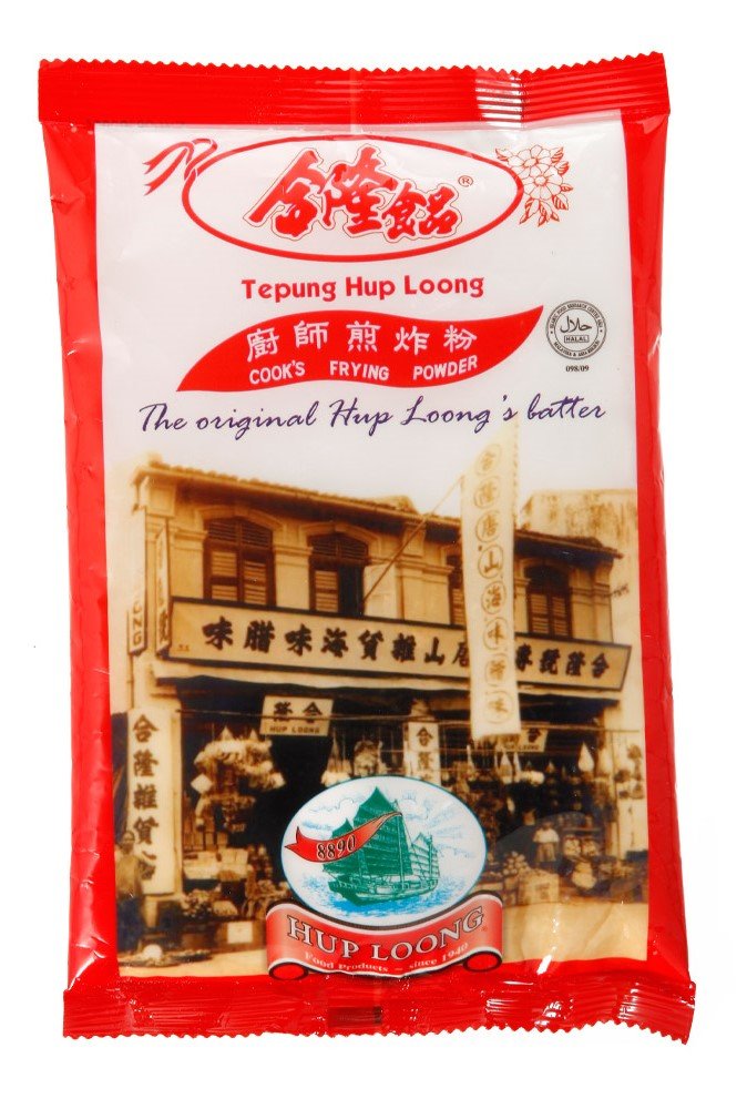 Hup Loong Cook's Frying Powder 245g - Premium Tempura & Deep Fry Mix for Crispy Fried Chicken, Seafood & Vegetables - Perfect for Home Cooking & Restaurant Use