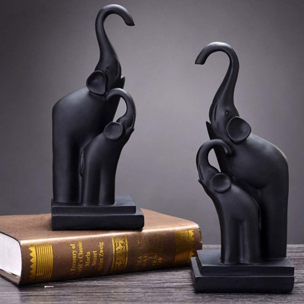 Heavy Duty Bookends for Large Books - Creative Desk Book Holder Stand, Home & Office Decor, School Supplies, Gift for Students - Supports Heavy Textbooks (Black) - Perfect for Bookshelves, Desks, and Study Spaces