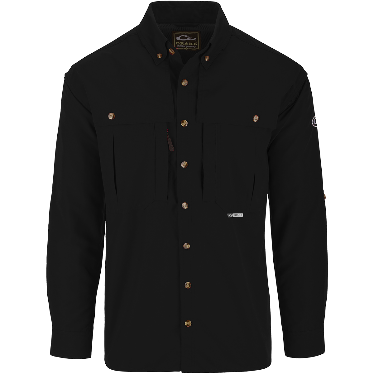 Solid Wingshooter's Long Sleeve Shirt - Durable Hunting & Outdoor Shirt for Men - Perfect for Hunting, Shooting Sports & Outdoor Adventures
