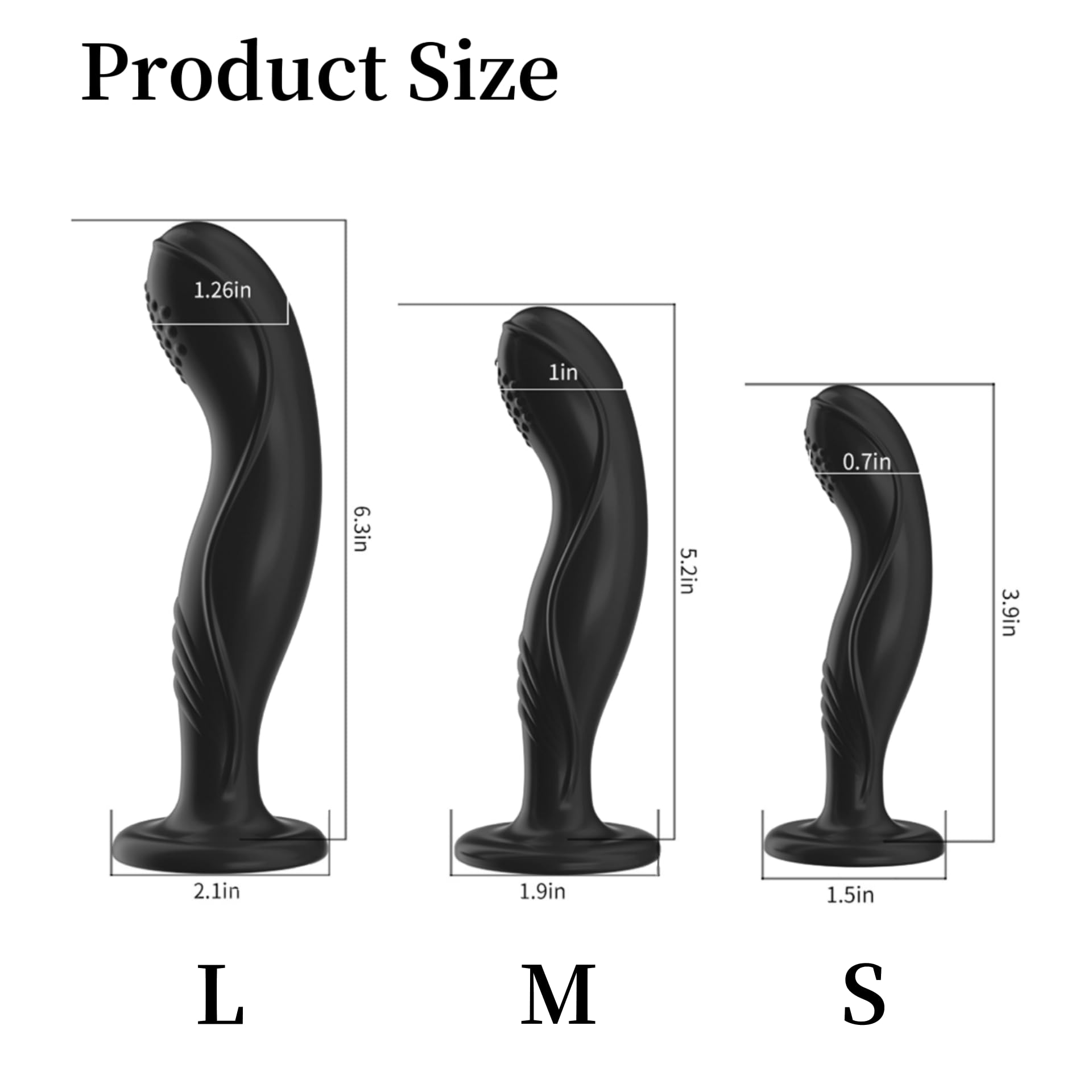 Realistic Suction Cup Dildo with Anal Plug - Dual Stimulation Sex Toy for Women & Men | Masturbation, Prostate & G-Spot Pleasure | Waterproof, Body-Safe Silicone for Shower & Bedroom Use