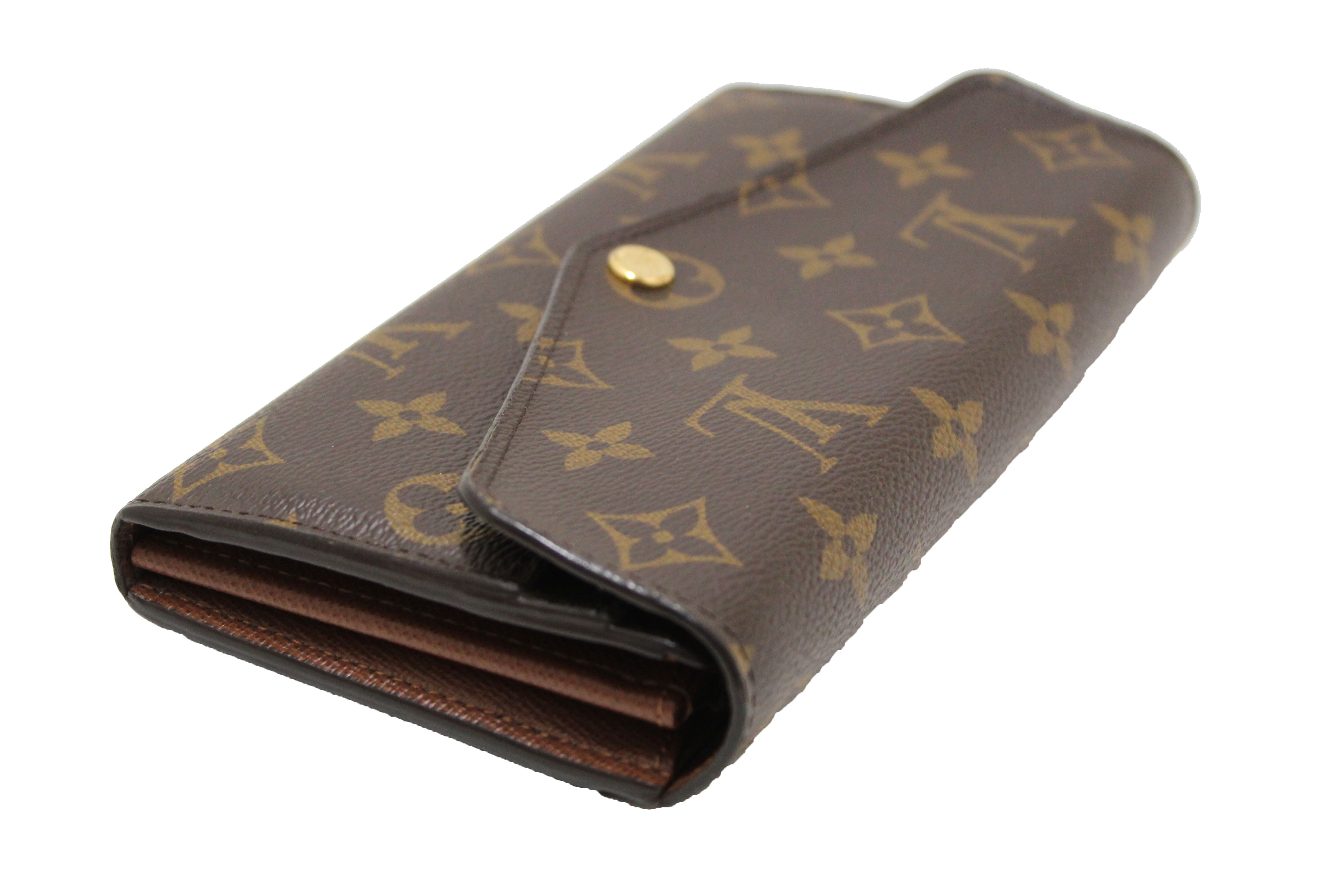 Authentic Louis Vuitton Monogram Sarah Wallet - Luxury Women's Bifold Wallet for Everyday Use & Special Occasions