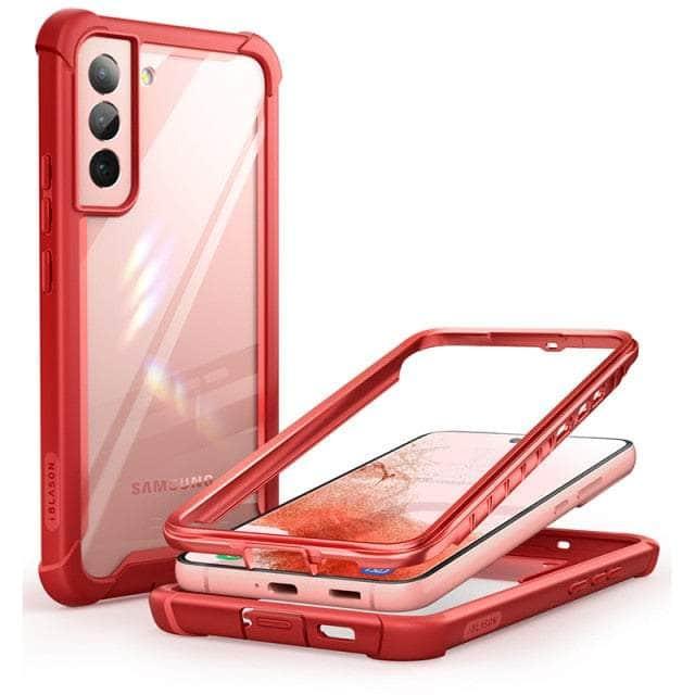 Samsung Galaxy S22 Rugged Case - BLASON Ares Full Body Protective Cover with Shockproof Bumper for Outdoor, Travel & Daily Use